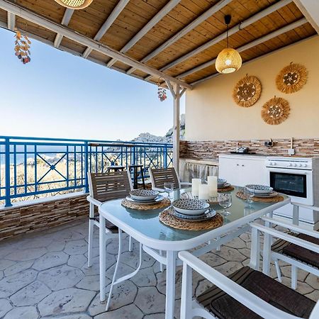 Aperanto Galazio Apartment Archangelos  Luaran gambar